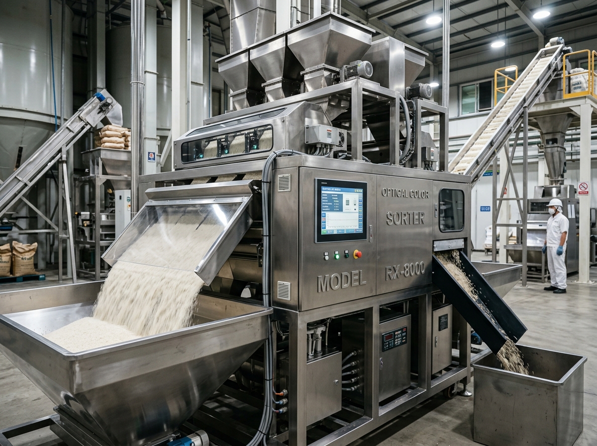 Fowler Westrup grain color sorter